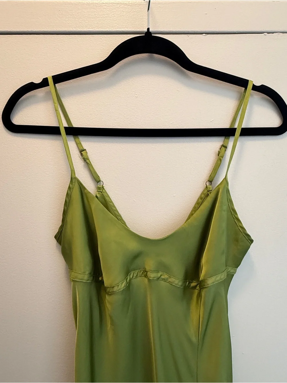 Free People Green Slip Dress